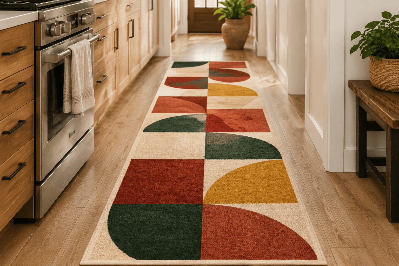 Kitchen & Hallway